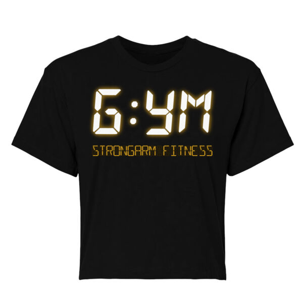 GYM TIME - WOMEN'S CROP T-SHIRT Thumbnail